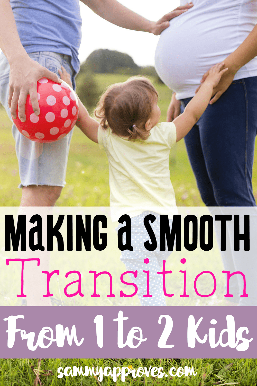 Sibling awaiting new baby with family Smooth Transition from One to Two Kids