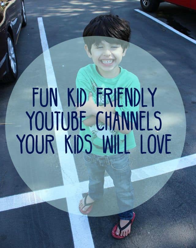 kid friendly youtube channels