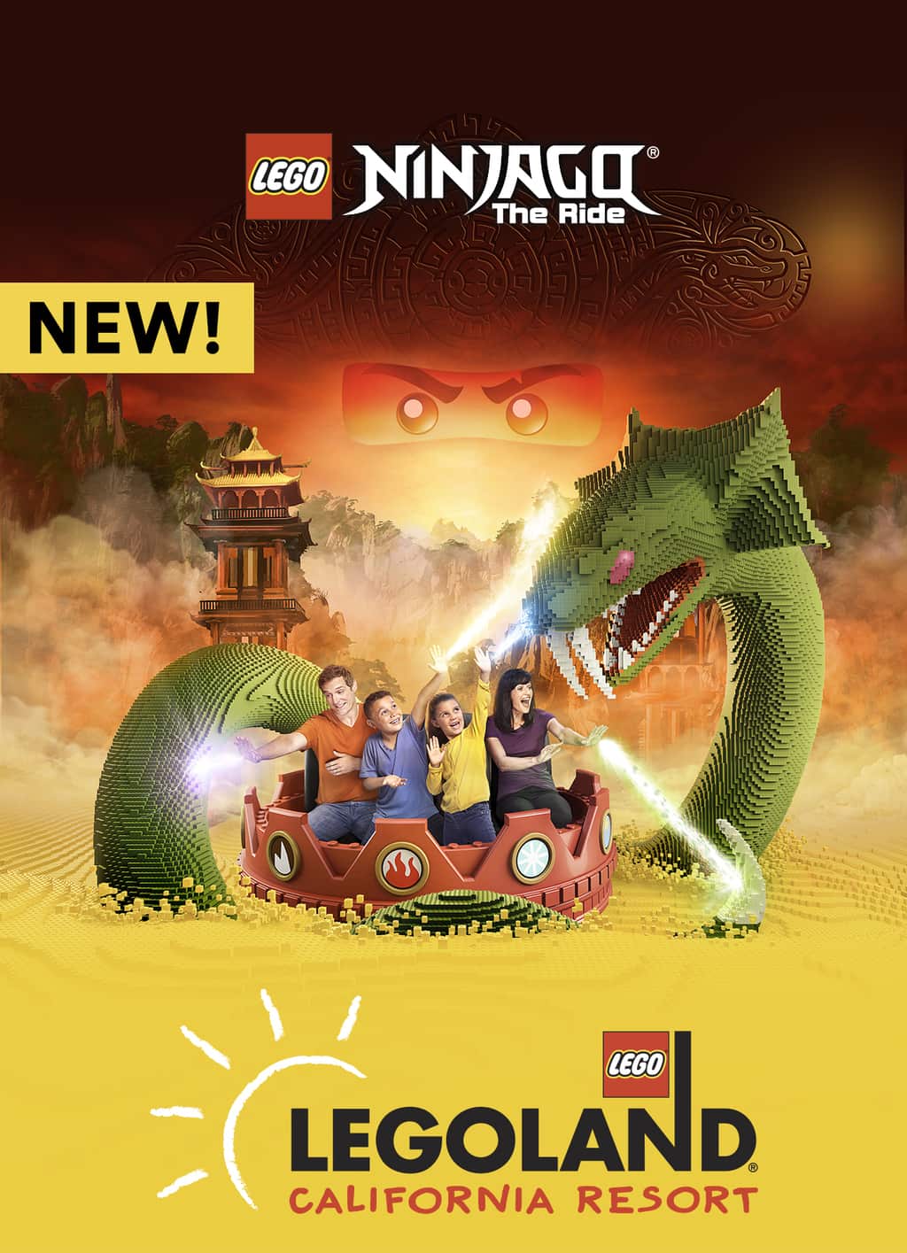 LEGOLAND Play Pass LEGO Ninjago The Ride