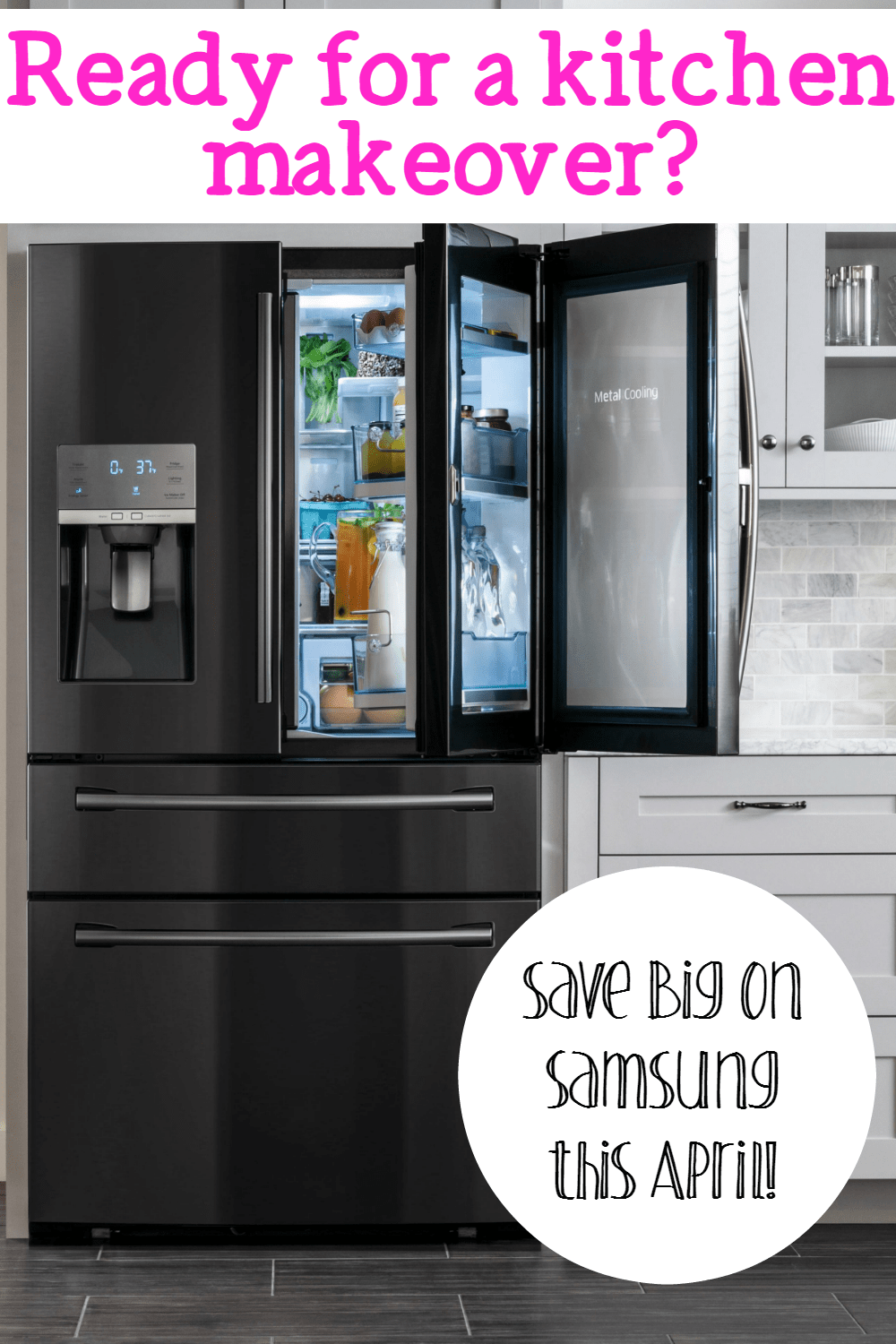 Ready for a Kitchen Makeover? Save on Samsung at Best Buy this April! Ready for a Kitchen Makeover? Save on Samsung at Best Buy this April!
