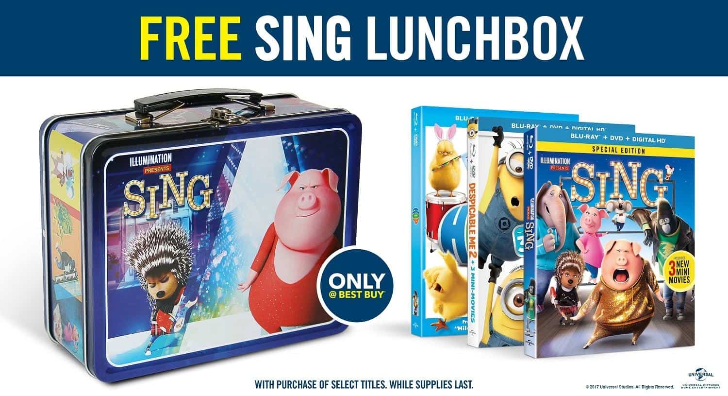Family Movie Night With Sing- Get a FREE Sing Lunch Box Family Movie Night With Sing- Get a FREE Sing Lunch Box