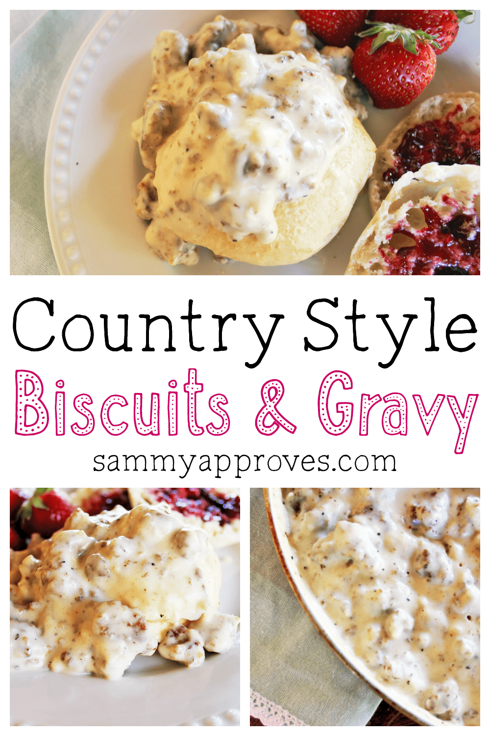 Country Style Biscuits And Gravy Recipe