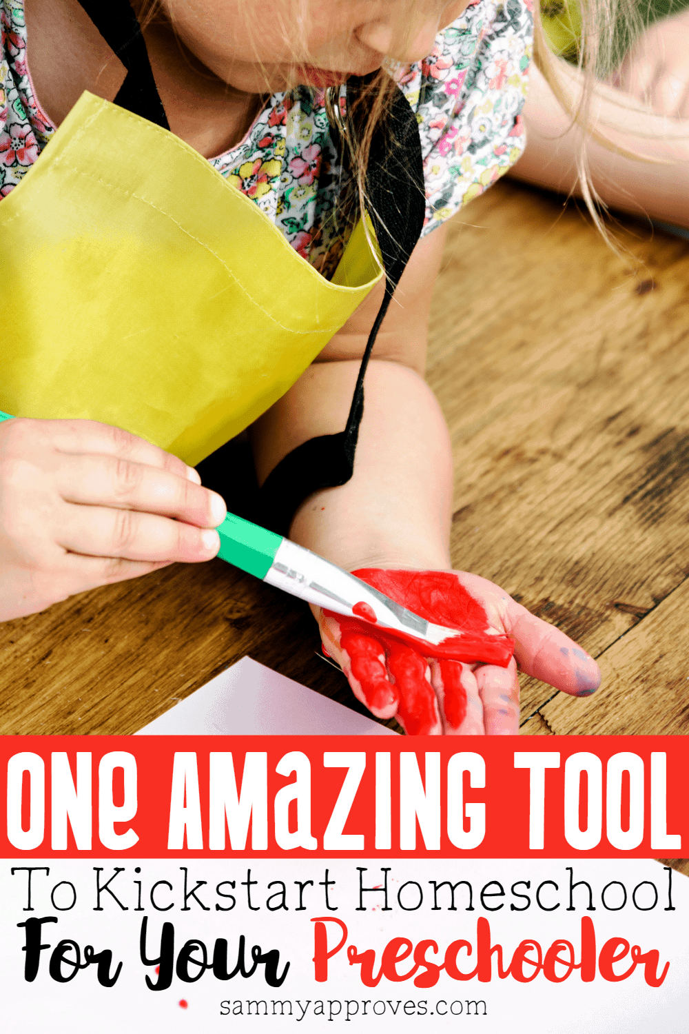 One Amazing Tool to Kick-Start Home School for Your Preschooler