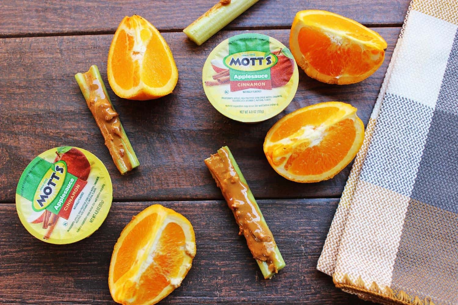 School lunch ideas for picky eaters- celery and peanut butter How to Keep Picky Eaters Interested in Packed Lunches All Year