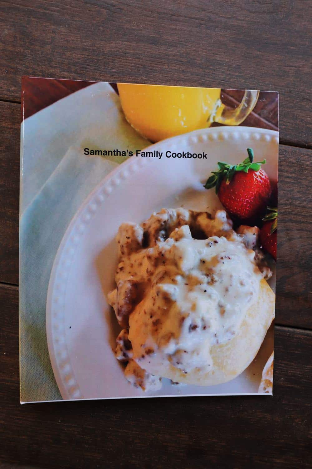 Personalized cookbook from CreateMyCookbook Russian Tea Cakes with CreateMyCookbook