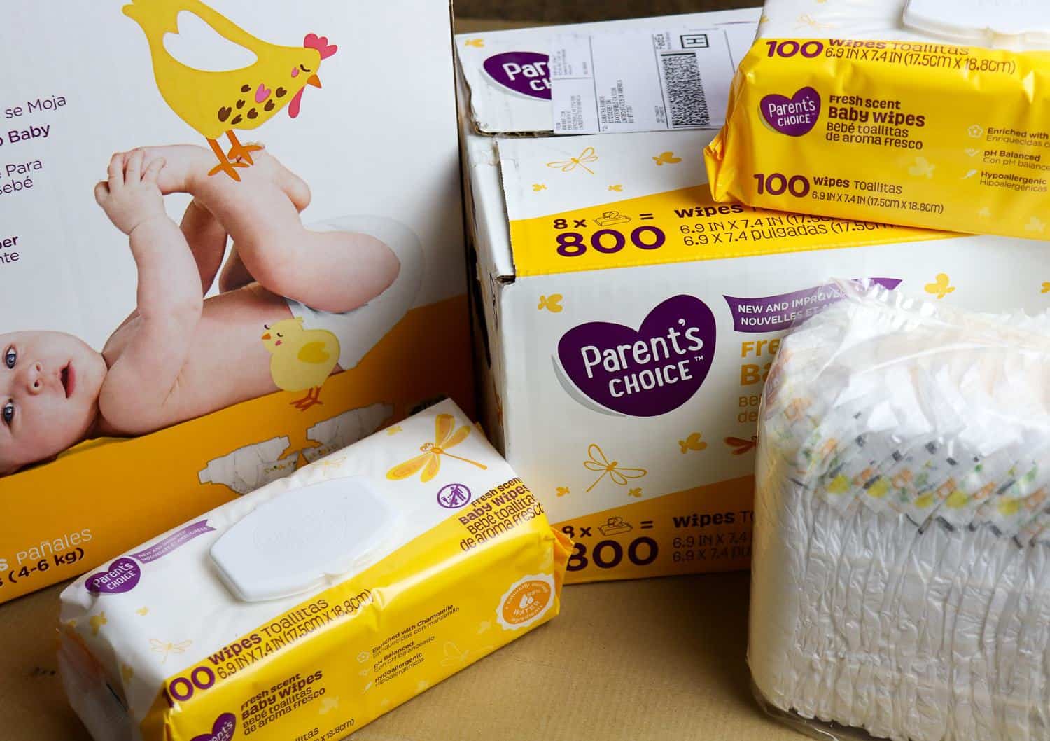 Parents Choice Diapers and Wipes- Great baby products on a budget Last Minute Baby Prepping on a Budget