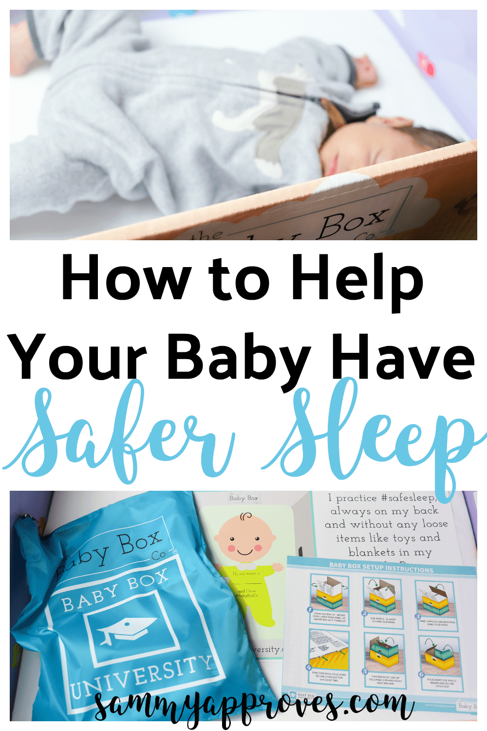 How To Help Your Baby Have Safer Sleep | SIDS Prevention Resources