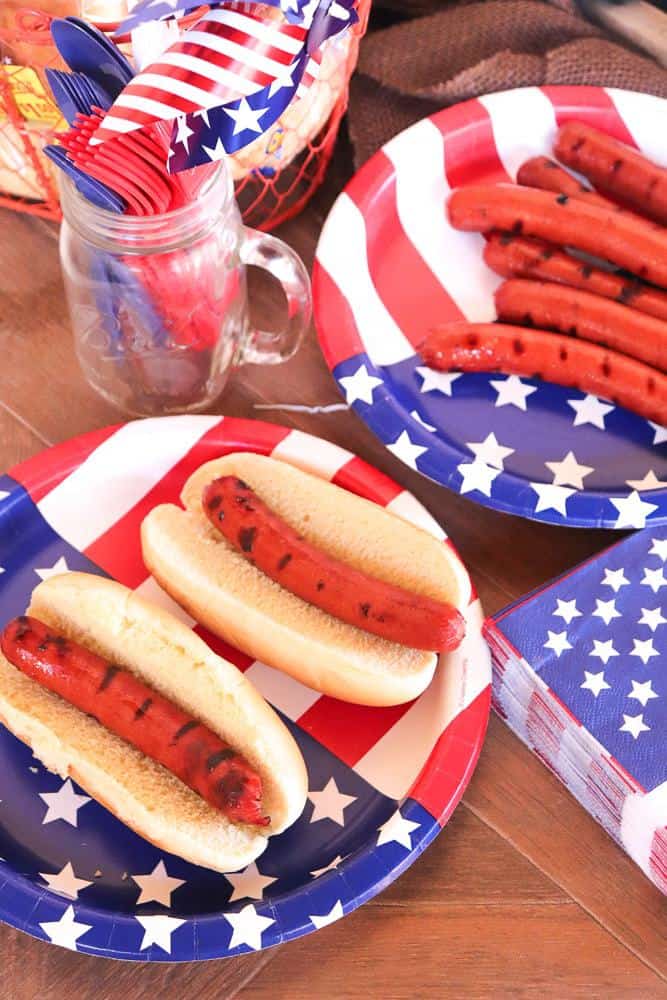 summer patriotic party ideas Family Cookout Fourth of July Grilling Ideas | Teriyaki Chicken Burgers