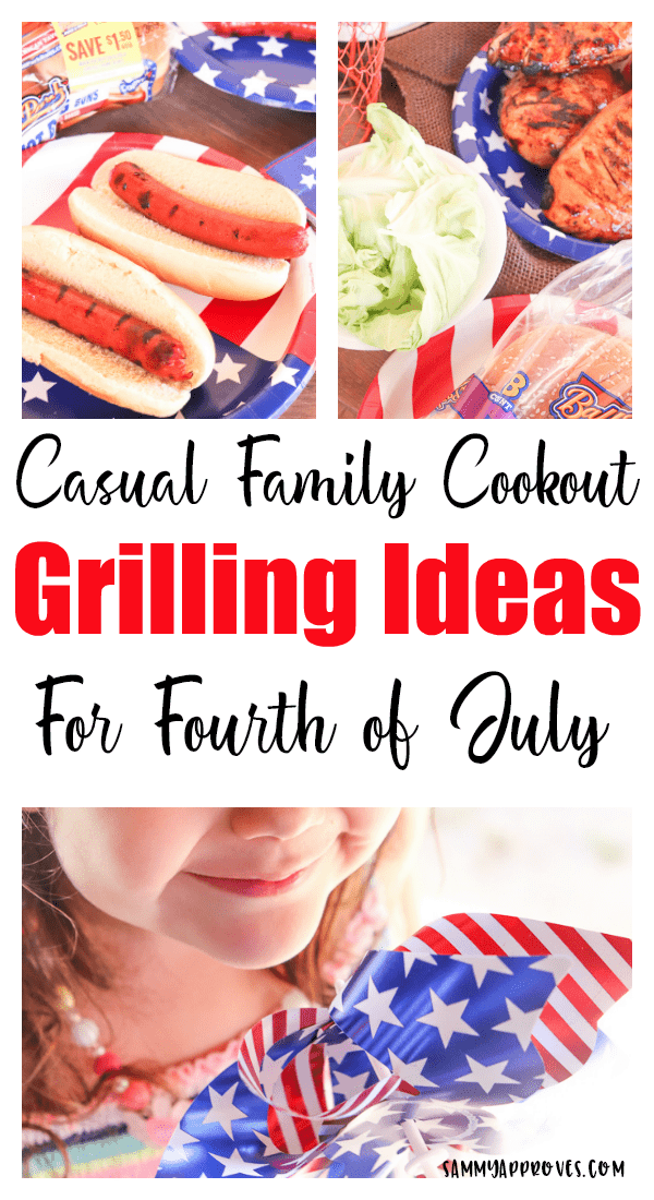 Summer ideas for the grill Family Cookout Fourth of July Grilling Ideas | Teriyaki Chicken Burgers