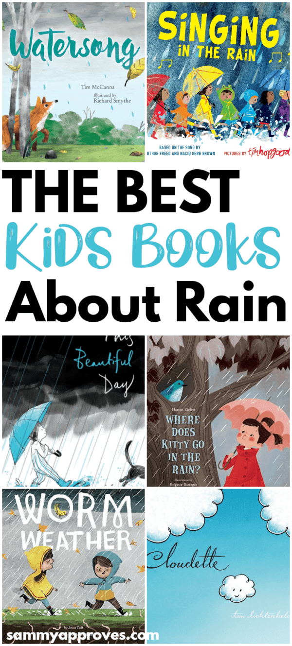The Best Children's Rain Books Stories about Rain