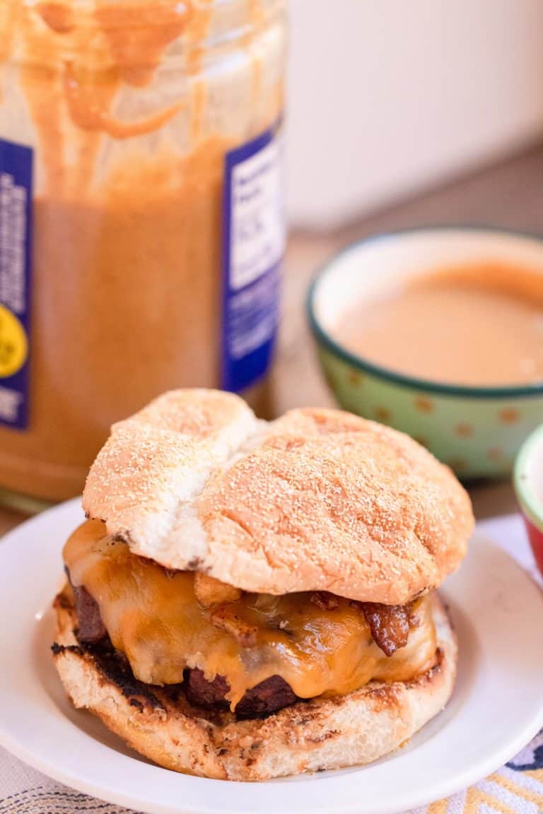 Peanut Butter and Jelly Burgers Recipe Grilled PB&J Burgers with