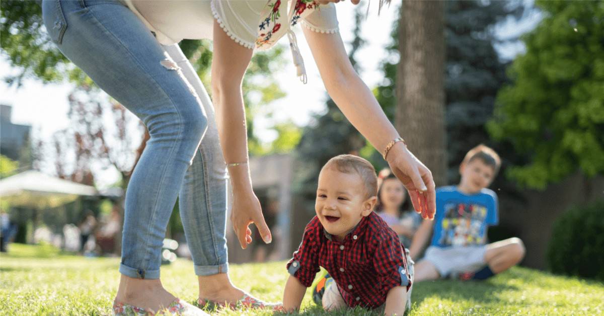 Boy mom parenting toddler son