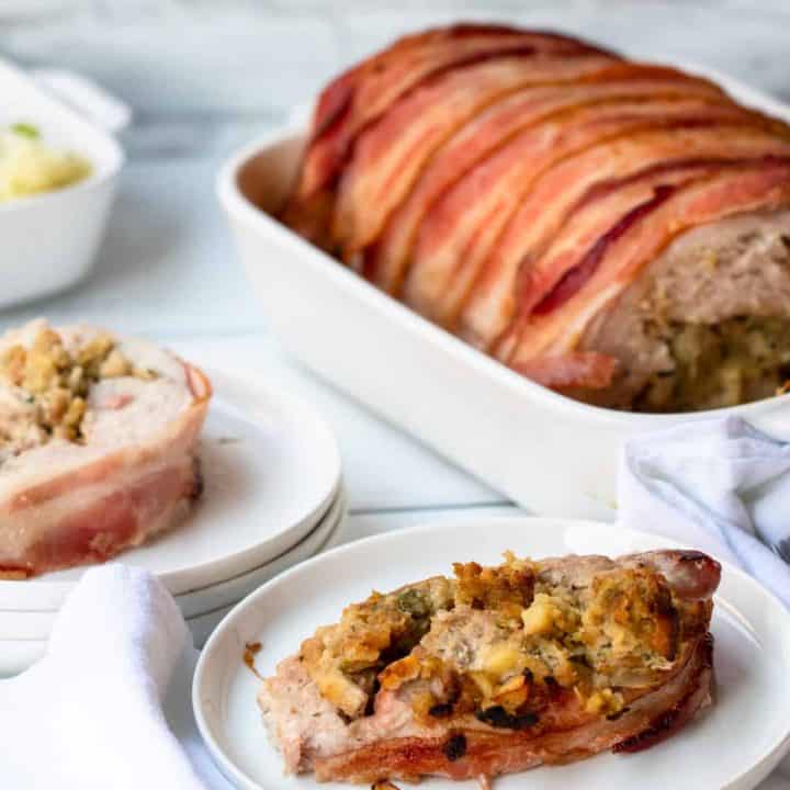 Holiday Stuffed Pork Roast