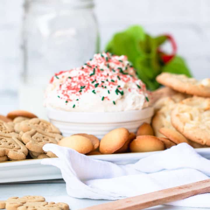 Holiday Cake Mix Cookie Dip