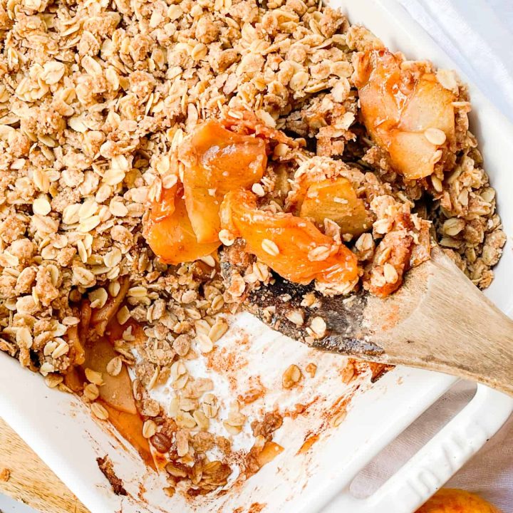 Healthier Apple Crisp