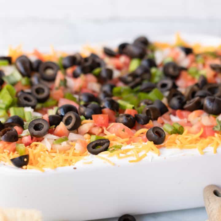 The Best 7 Layer Bean Dip