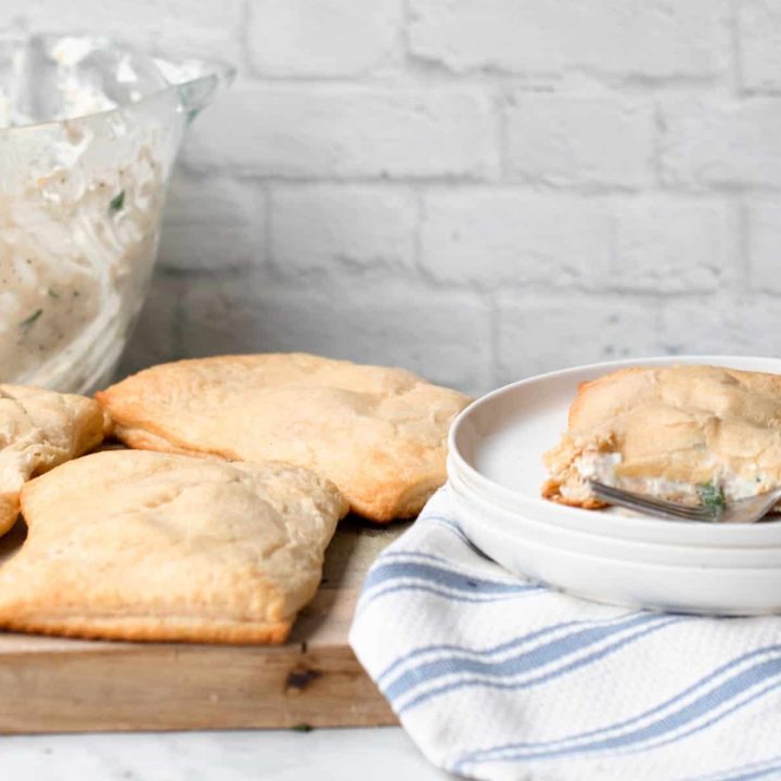 Cream Cheese Chicken Pockets - Super easy dinner!