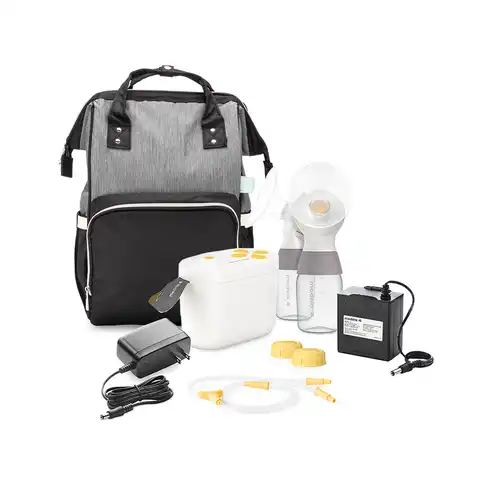 Medela Pump in Style with MaxFlow Breast Pump with AFBP Sydney Breast Pump Backpack