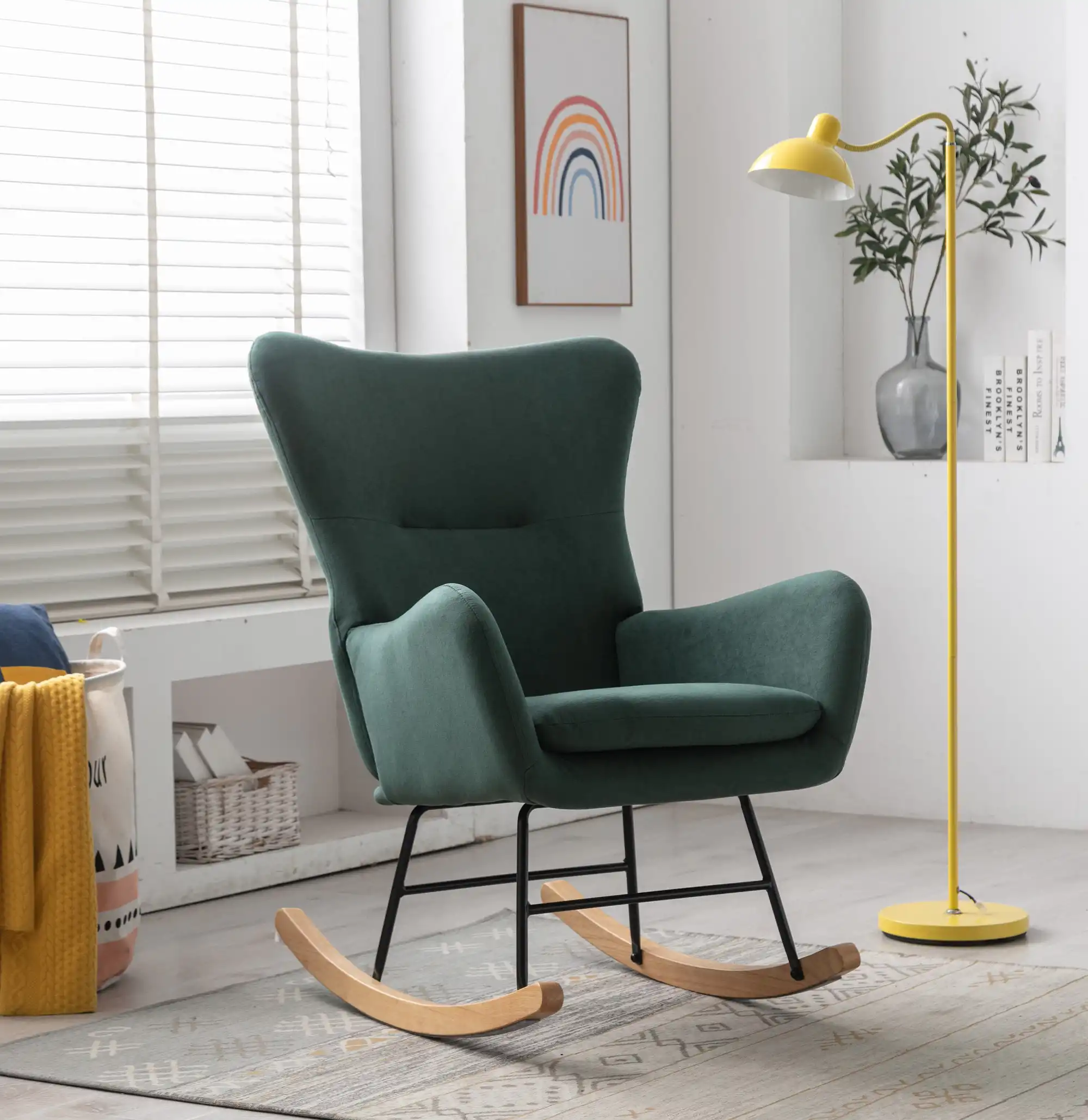 Meno Upholstered Rocking Chair