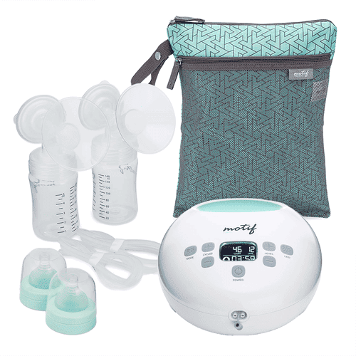 Motif Luna Double Electric Breast Pump with Wet-Dry Bag