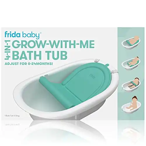 Frida Baby 4-in-1 Grow-with-Me Baby Bathtub