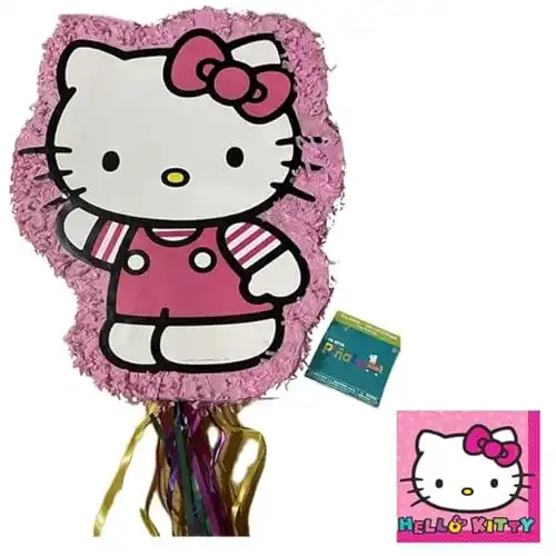 Hello Kitty Stripe Piñata