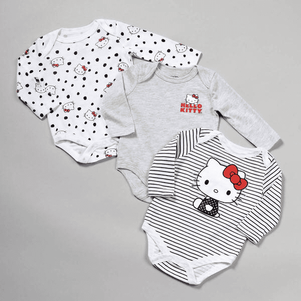 Baby Girl (NB-9M) Hello Kitty® 3pk.