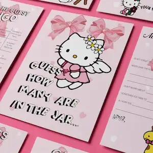 BABY Shower Game Pack Hello Kitty