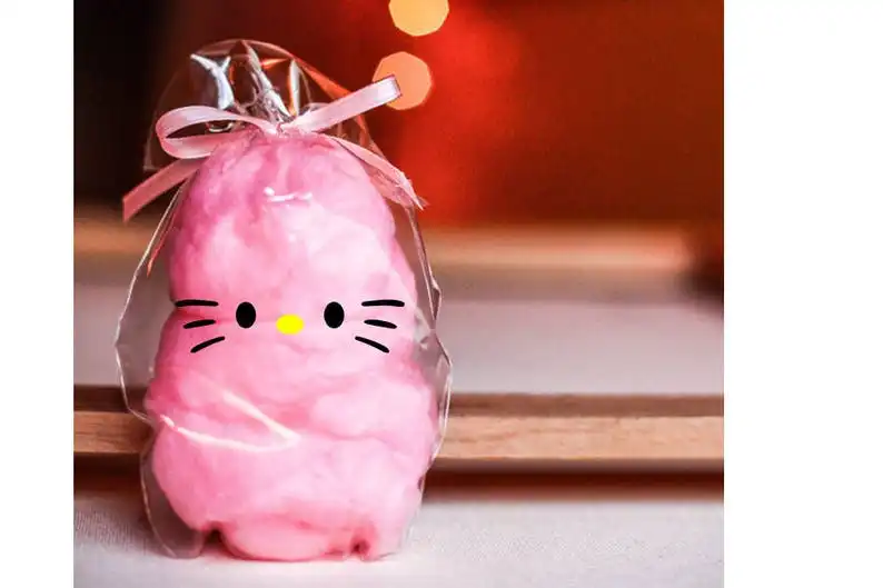 Cotton Candy Hello Kitty Party Favors