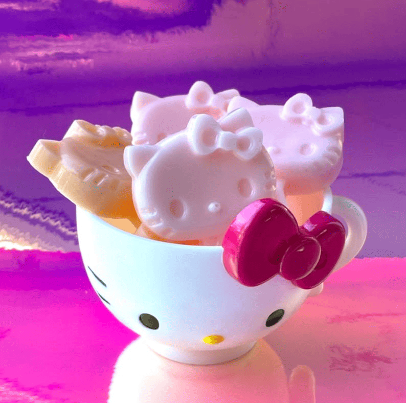 Hello Kitty Mini Soaps Set of 10