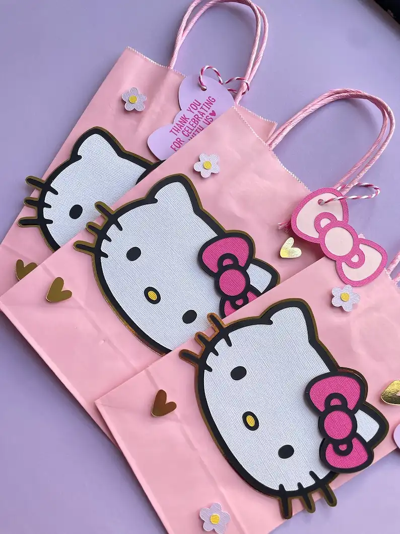 Cute Hello Kitty Treat Bags