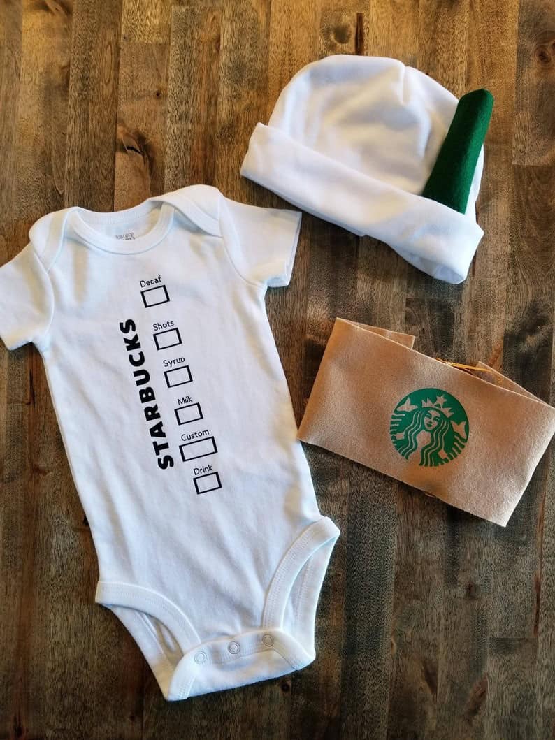 Hot Coffee Baby Costume