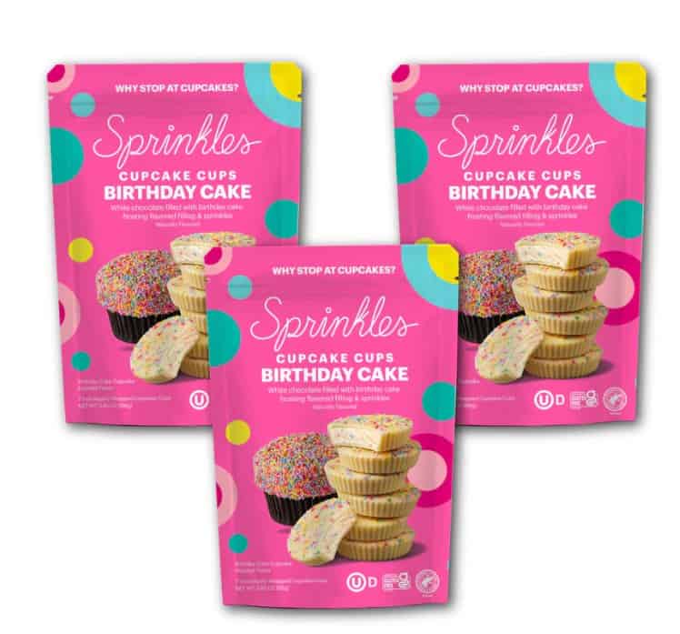 Sprinkles Cupcake Cups