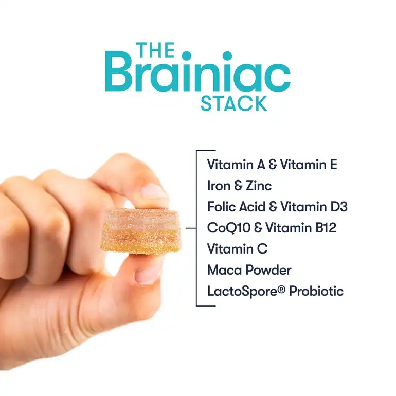 The Kids Brainiac Stack Vitamins | Nourished US