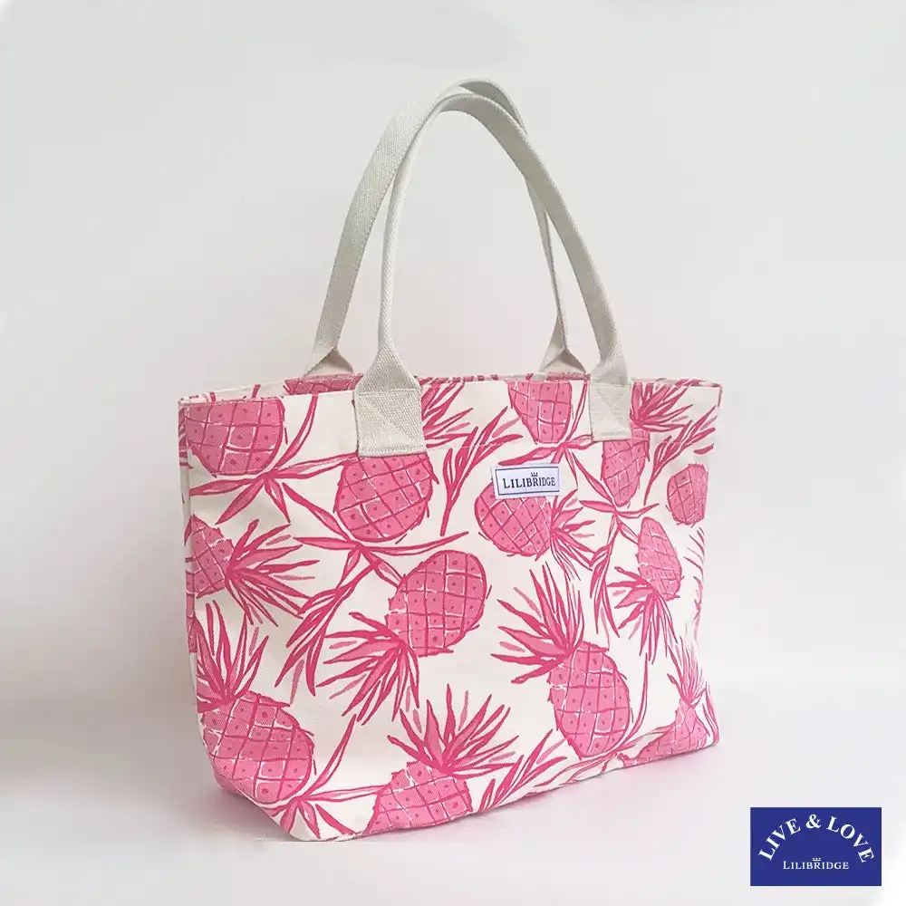 The Live and Love Tote, Pineapple Punch Lilibridge