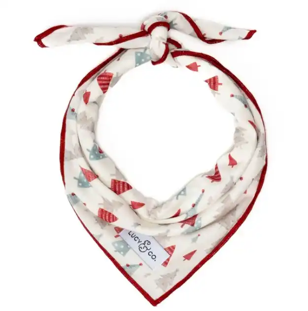 The Fa La La Holiday Dog Bandana | Lucy & Co.