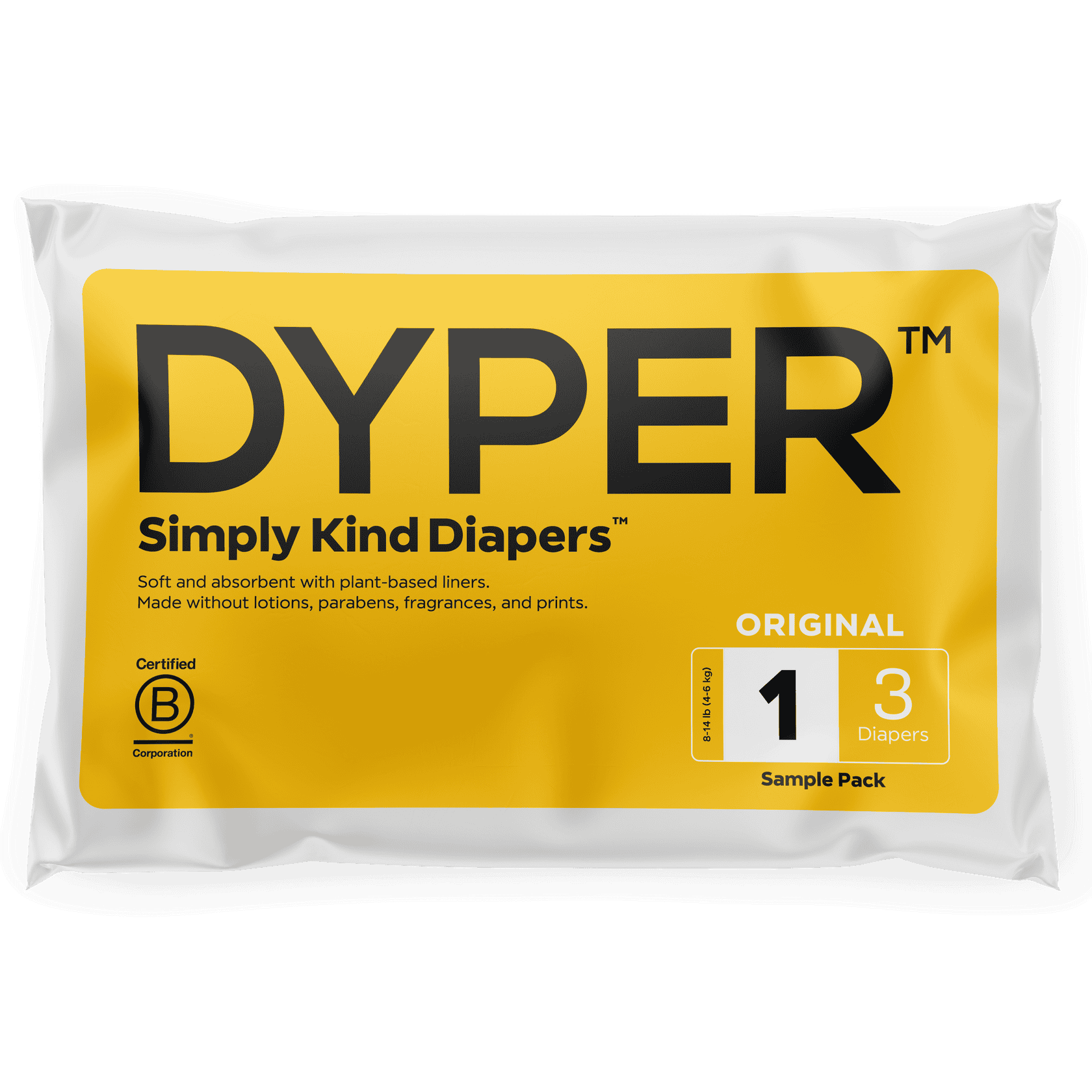 Free DYPER Sample Pack