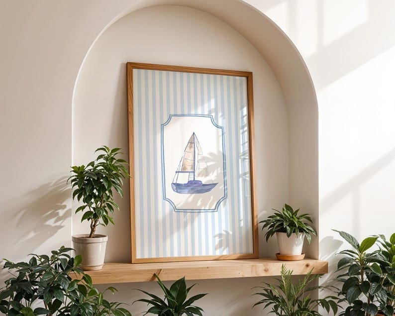 Nautical Stripes Painting