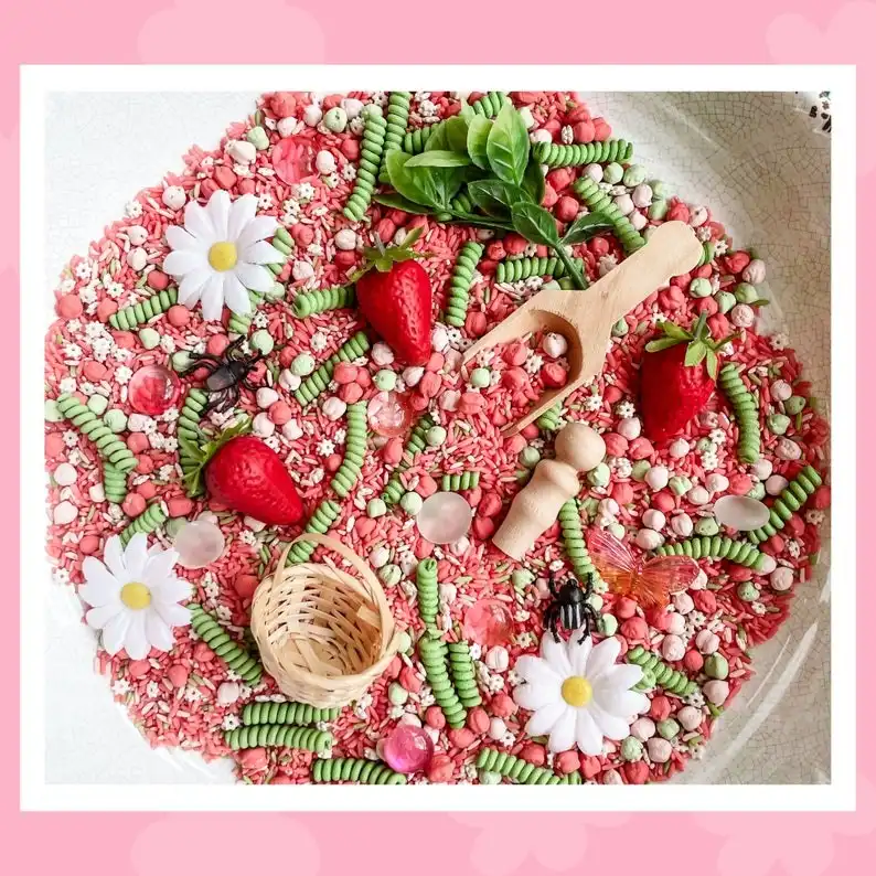 Berry Patch Sensory Bin