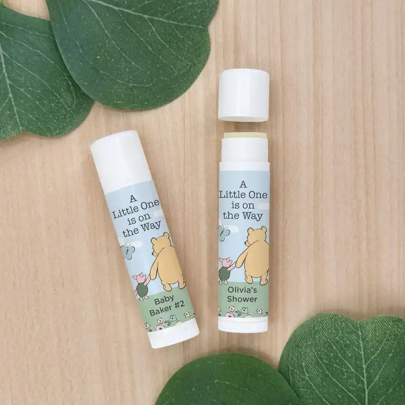 Classic Winnie the Pooh Lip Balm Favors