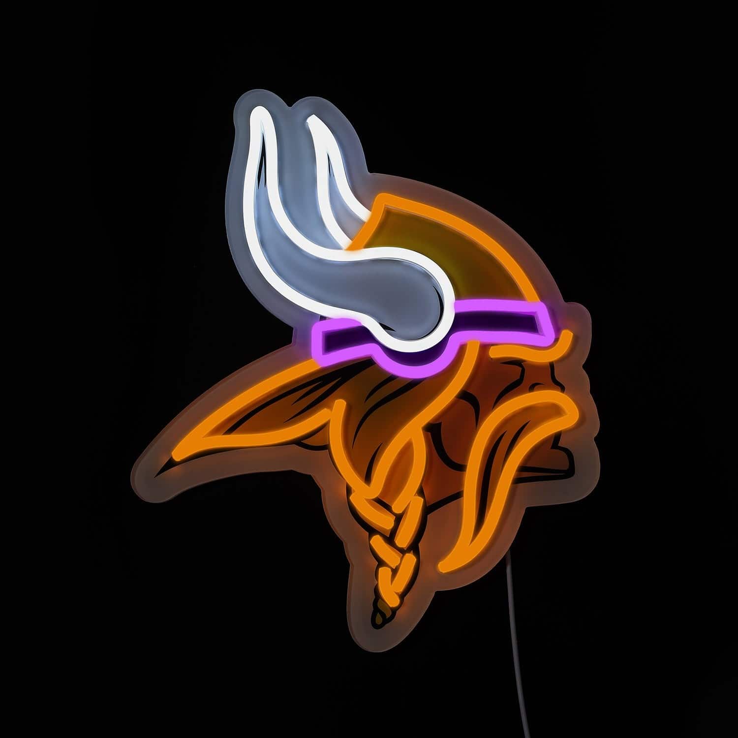 Minnesota Vikings LED Neon Sign Saturday Neon