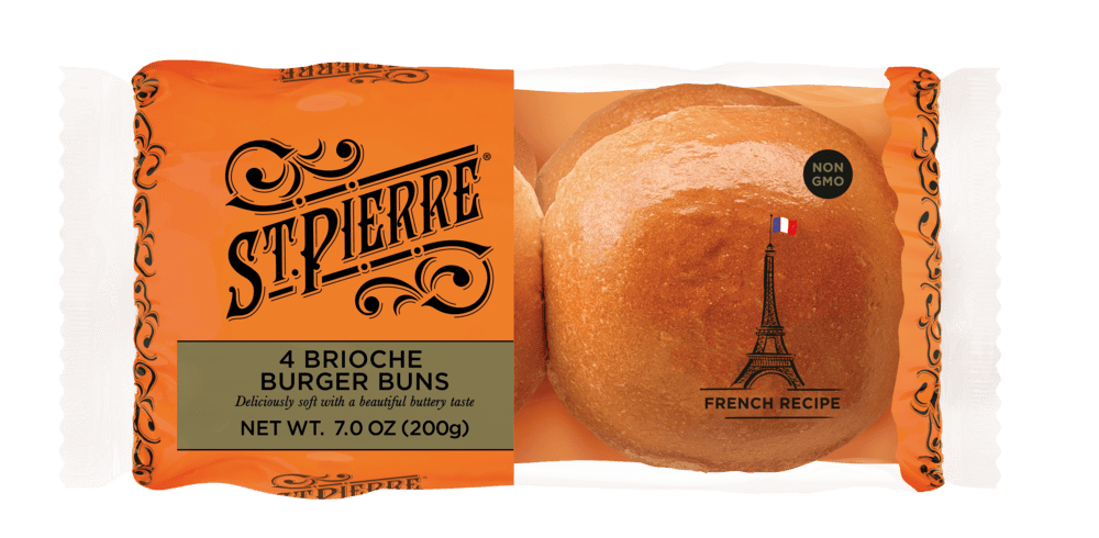St. Pierre Brioche Burger Buns
