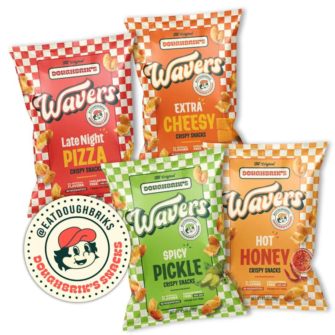 EATDOUGHBRIKS WAVERS SNACKS