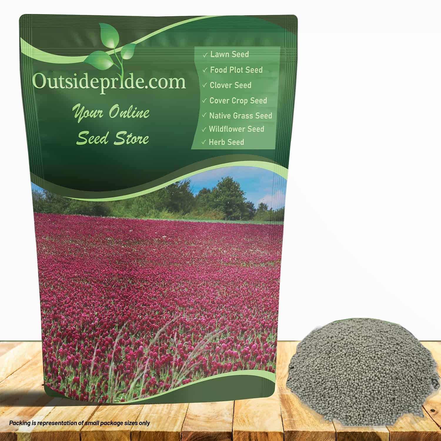 Bulk Crimson Clover Seed For Planting Pastures, Cover Crop, and more