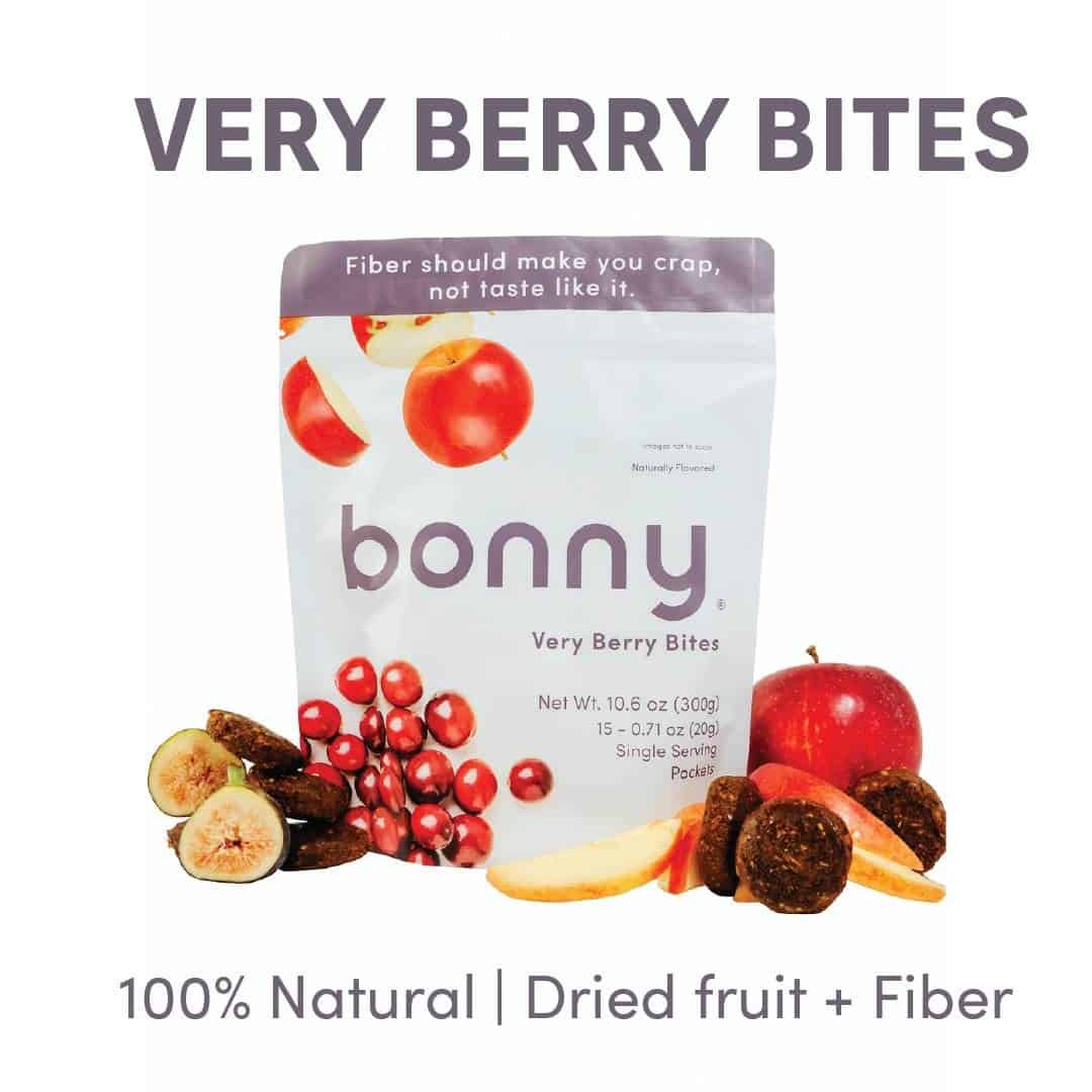 Dried Fruit and Fiber Bites - Bonny Fiber Supplements