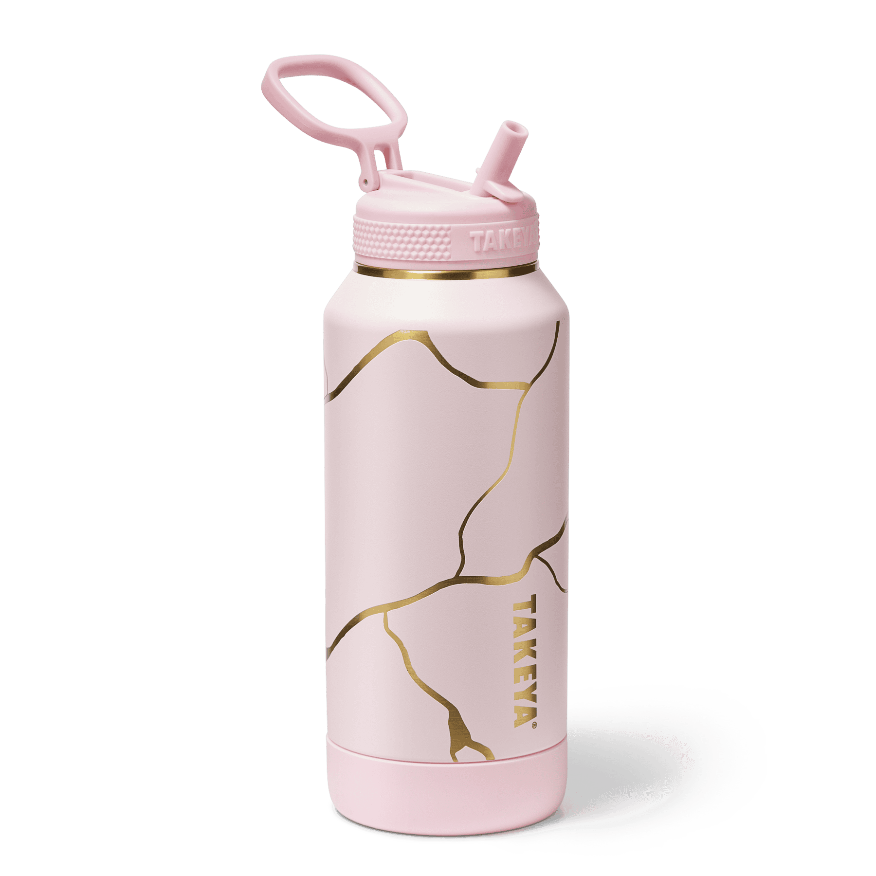 32oz Kintsugi Water Bottle with Straw Lid Takeya USA