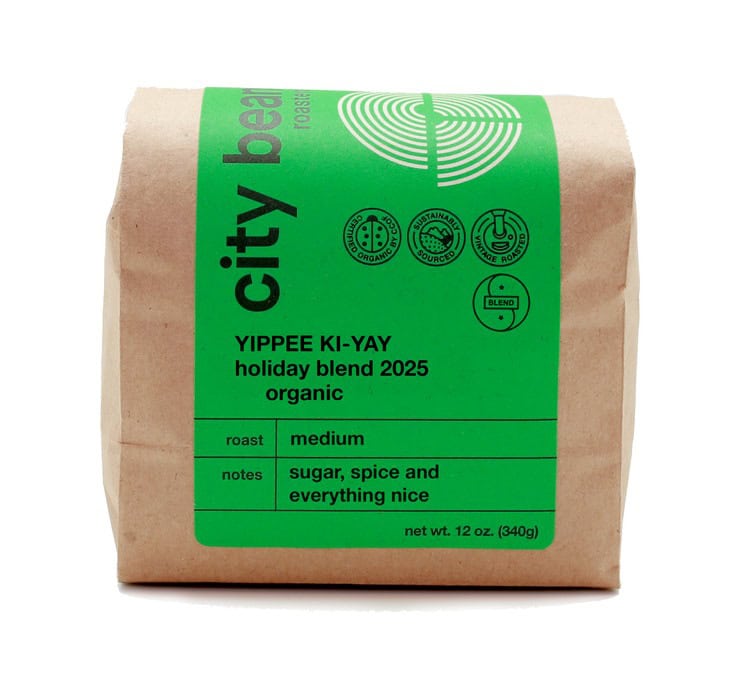 YIPPEE KI-YAY holiday blend - organic City Bean Roasters