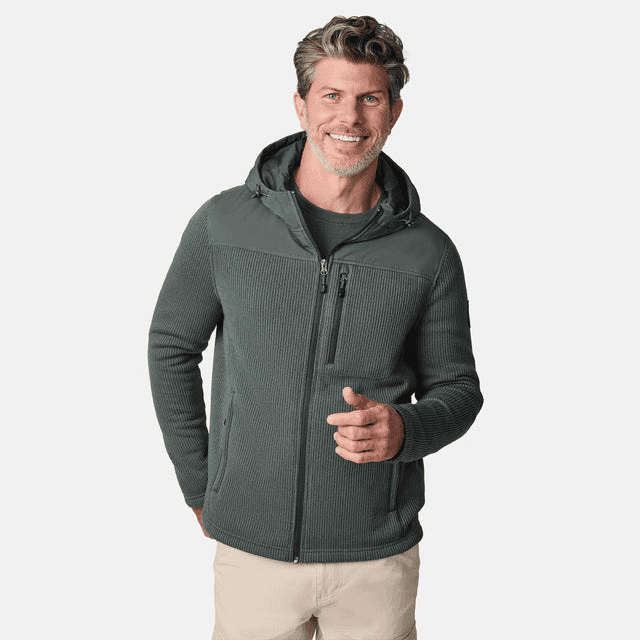 Men's Cable Fleece Brisk Jacket Free Country