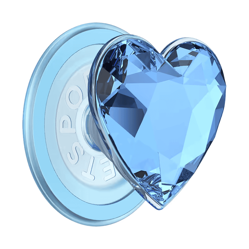 Crystal Heart Frost MagSafe PopGrip | MagSafe PopGrip | PopSockets
