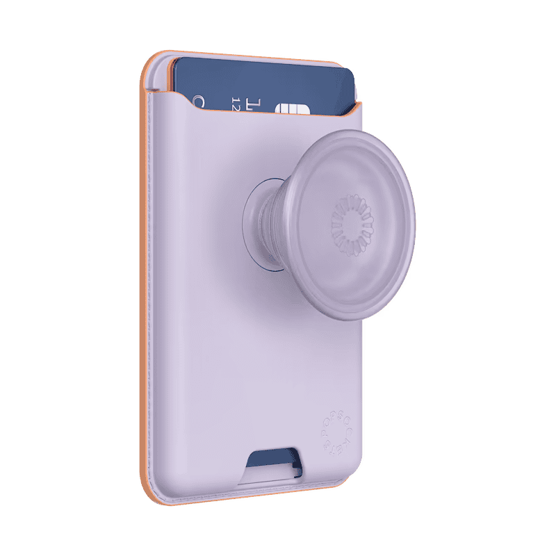 Pale Lavender Softgoods MagSafe PopWallet+ | PopSockets